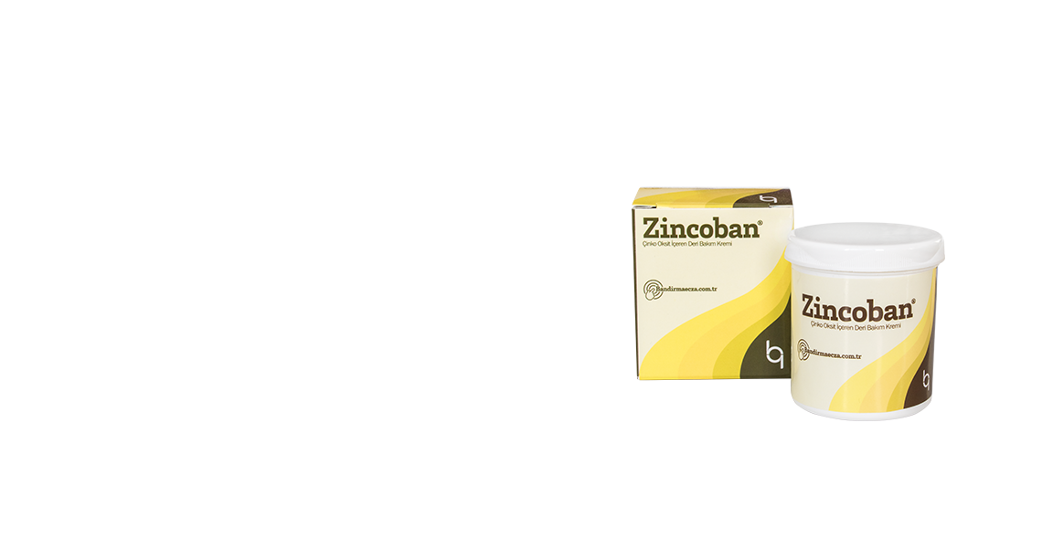 Zincoban® / Açık Yaralarda Çinko Oksit Desteği